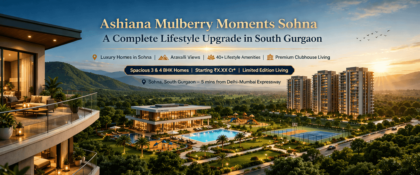   Ashiana Mulberry Moments Sohna | Premium Apartments in South Gurgaon 
