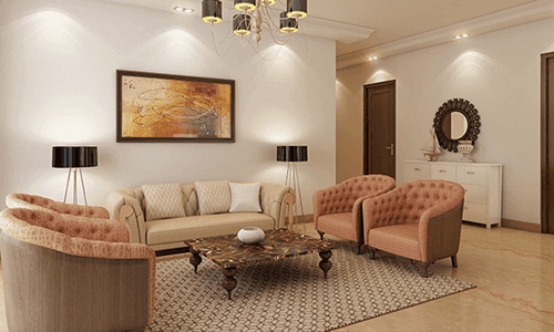 Paint a Modern Touch To The Living Space